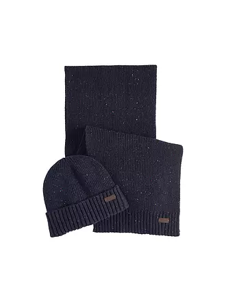 BARBOUR | Geschenkset 2-teilig Schal und Mütze CARLTON | 